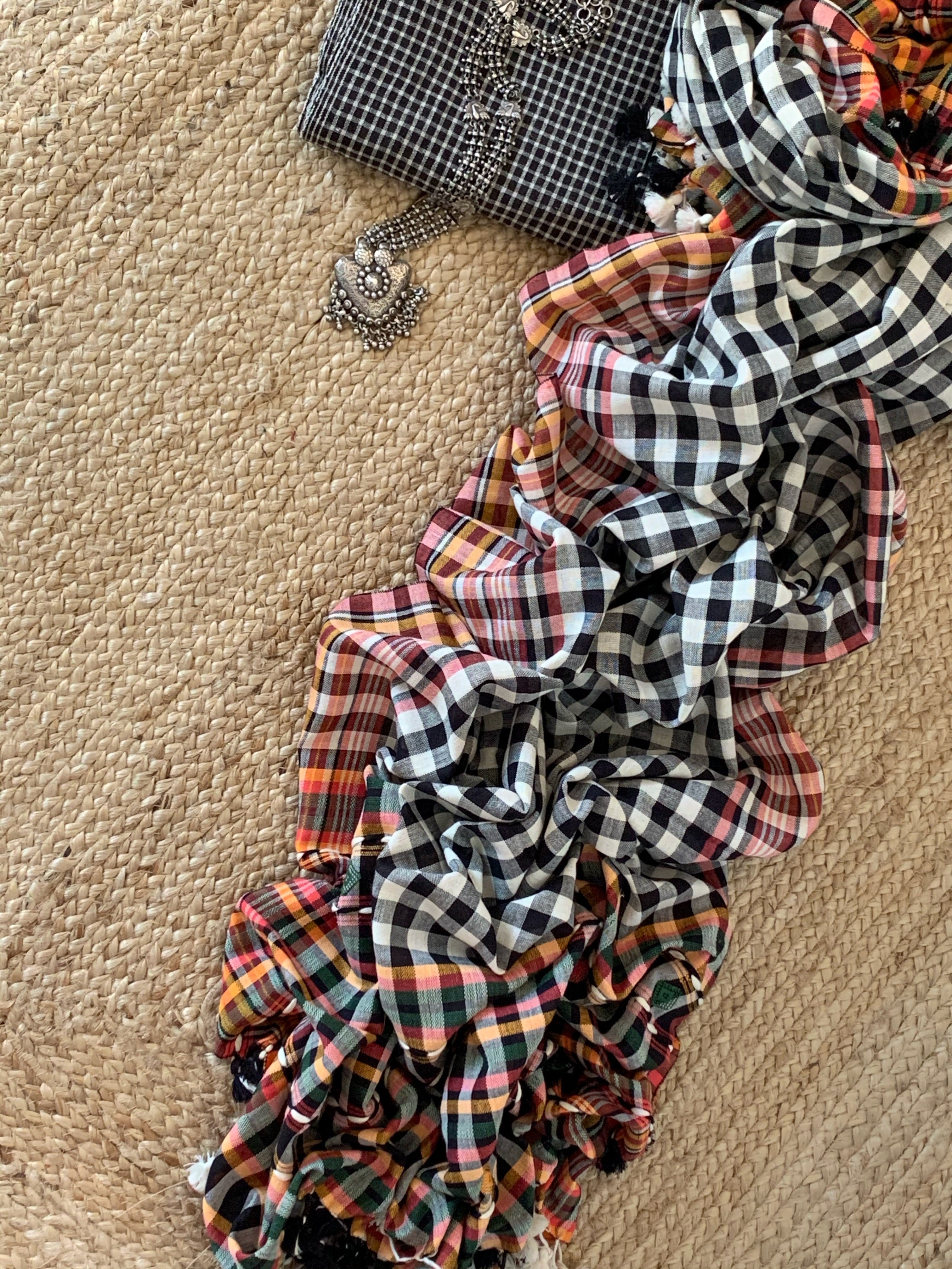 Handwoven Kurta Dupatta Set