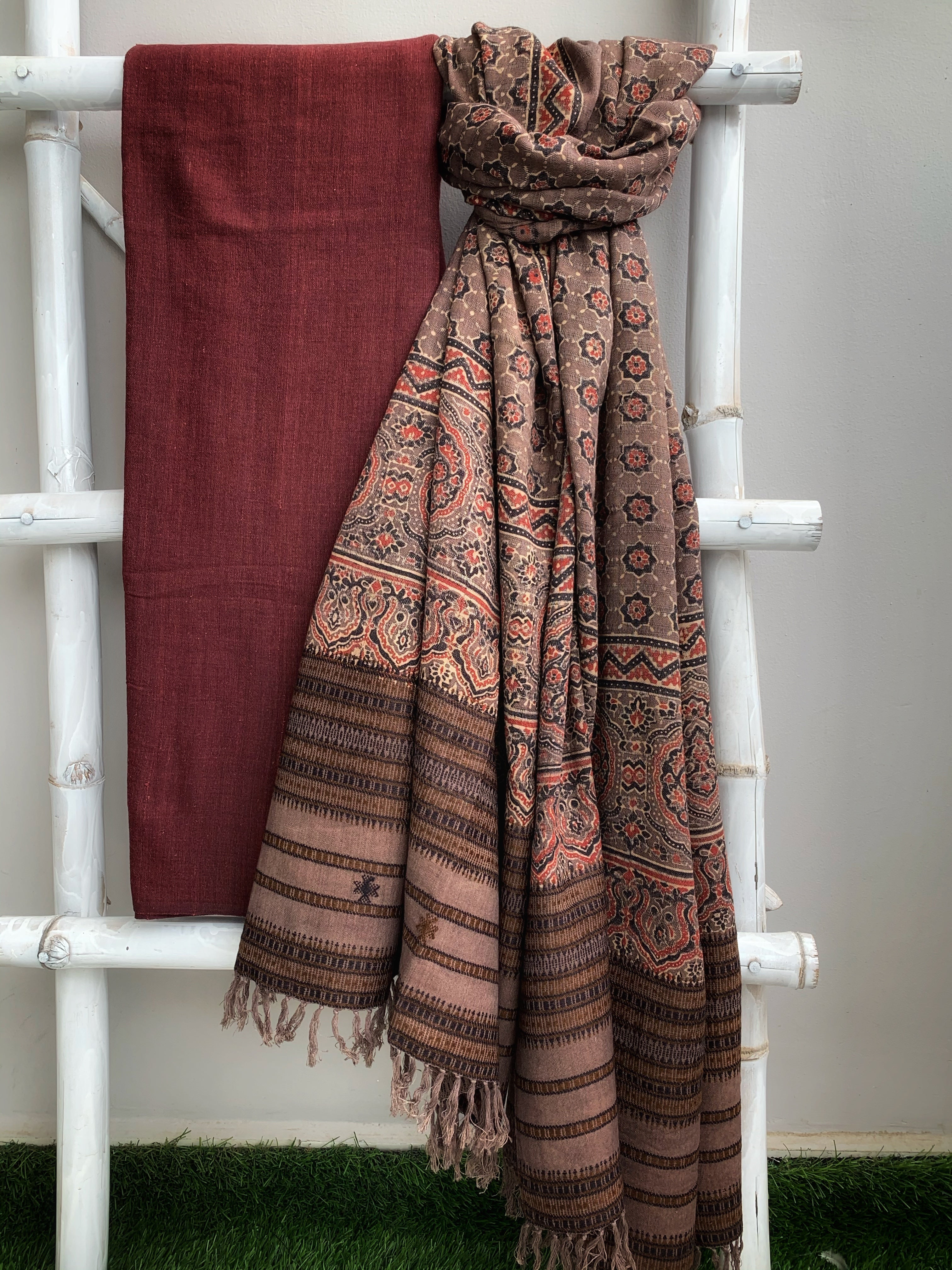 Handwoven Kurta Dupatta Set