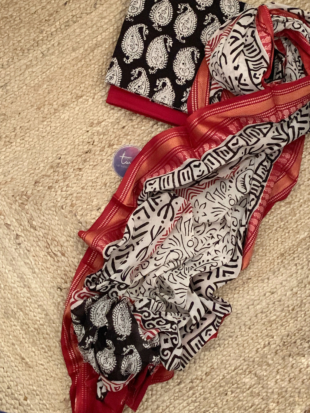 Handblock Cotton Suit