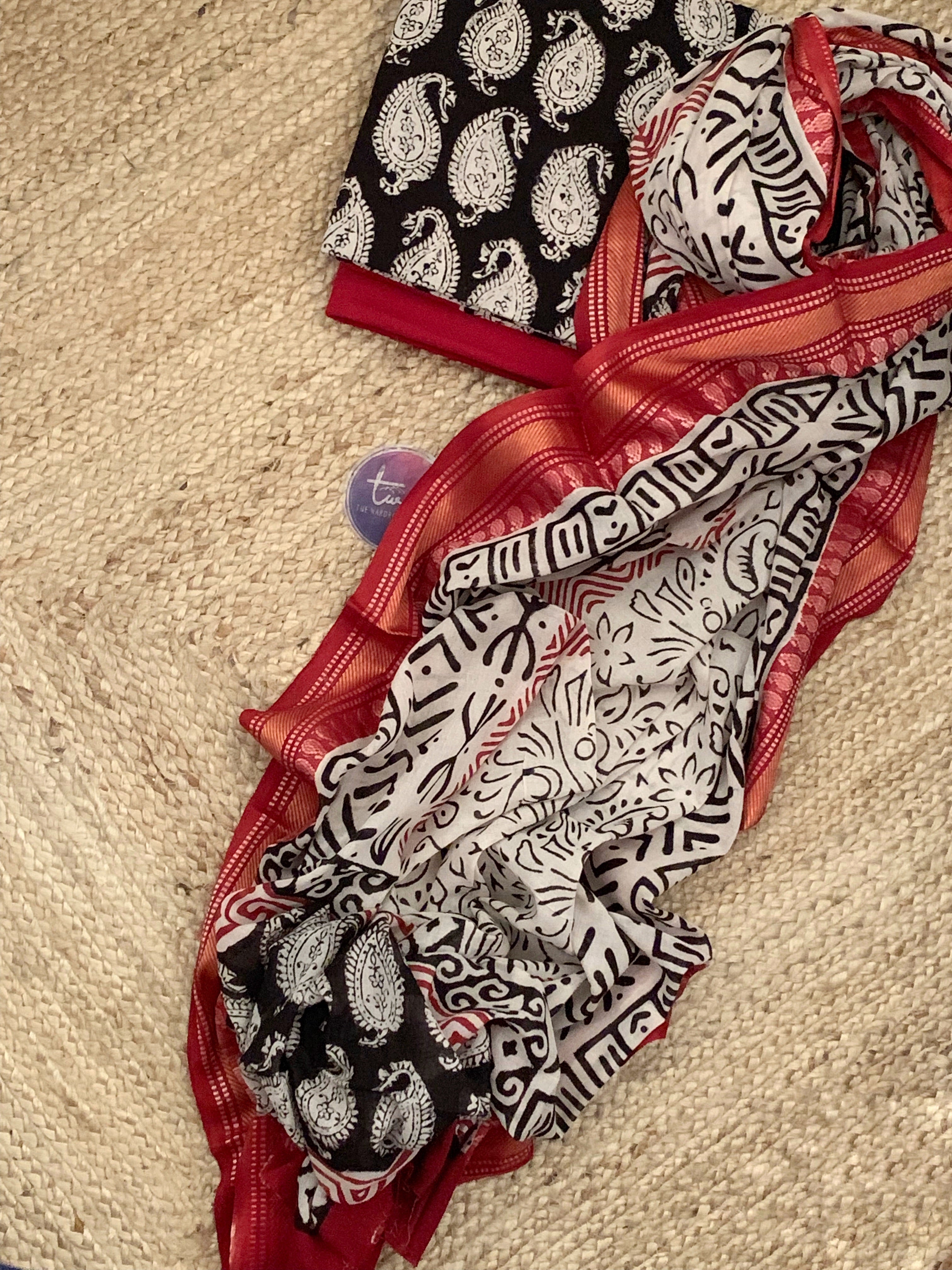 Handblock Cotton Suit