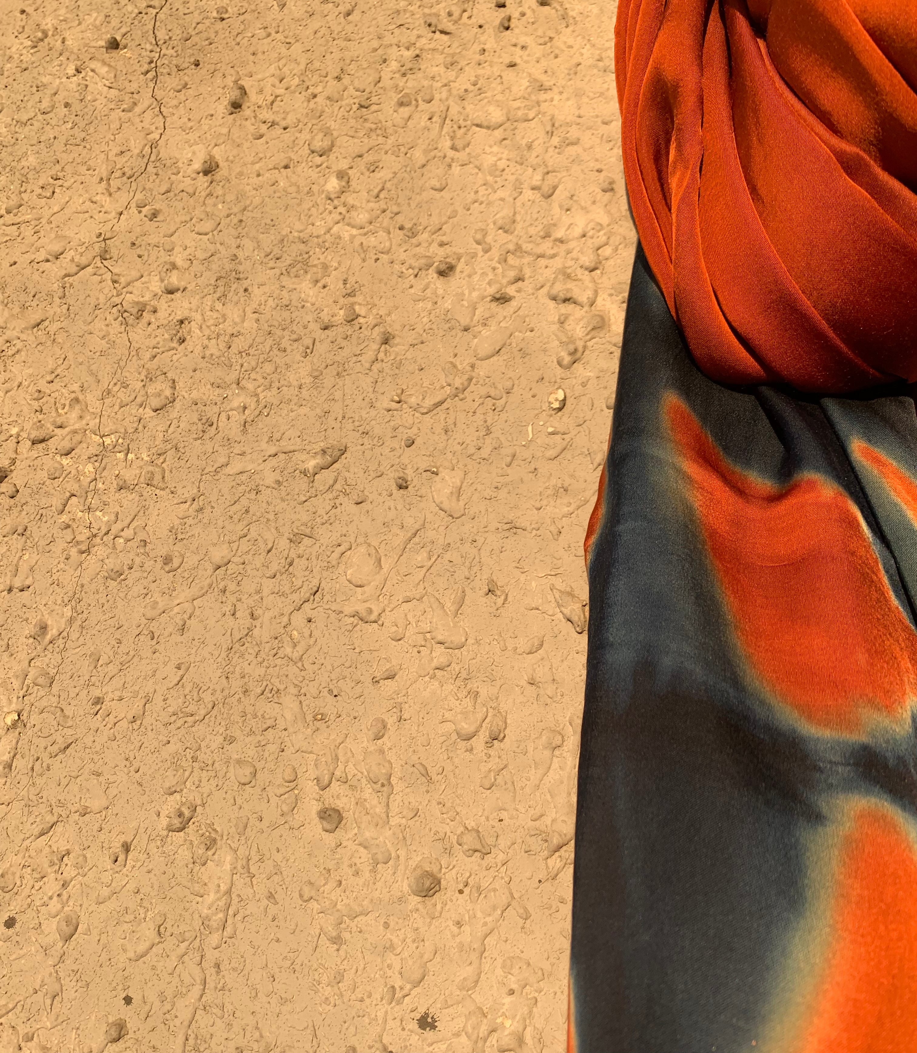 Shibori Modal Silk Kurta Dupatta Set