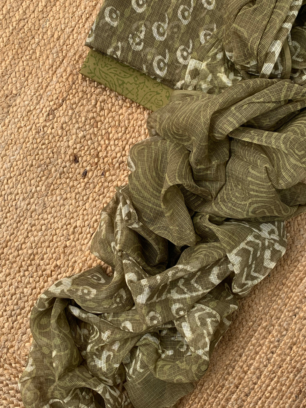 Handblock Kota Cotton Suit