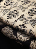 Hand Block Printed Kalamkari Natural Dyed Kurta Bottom Set