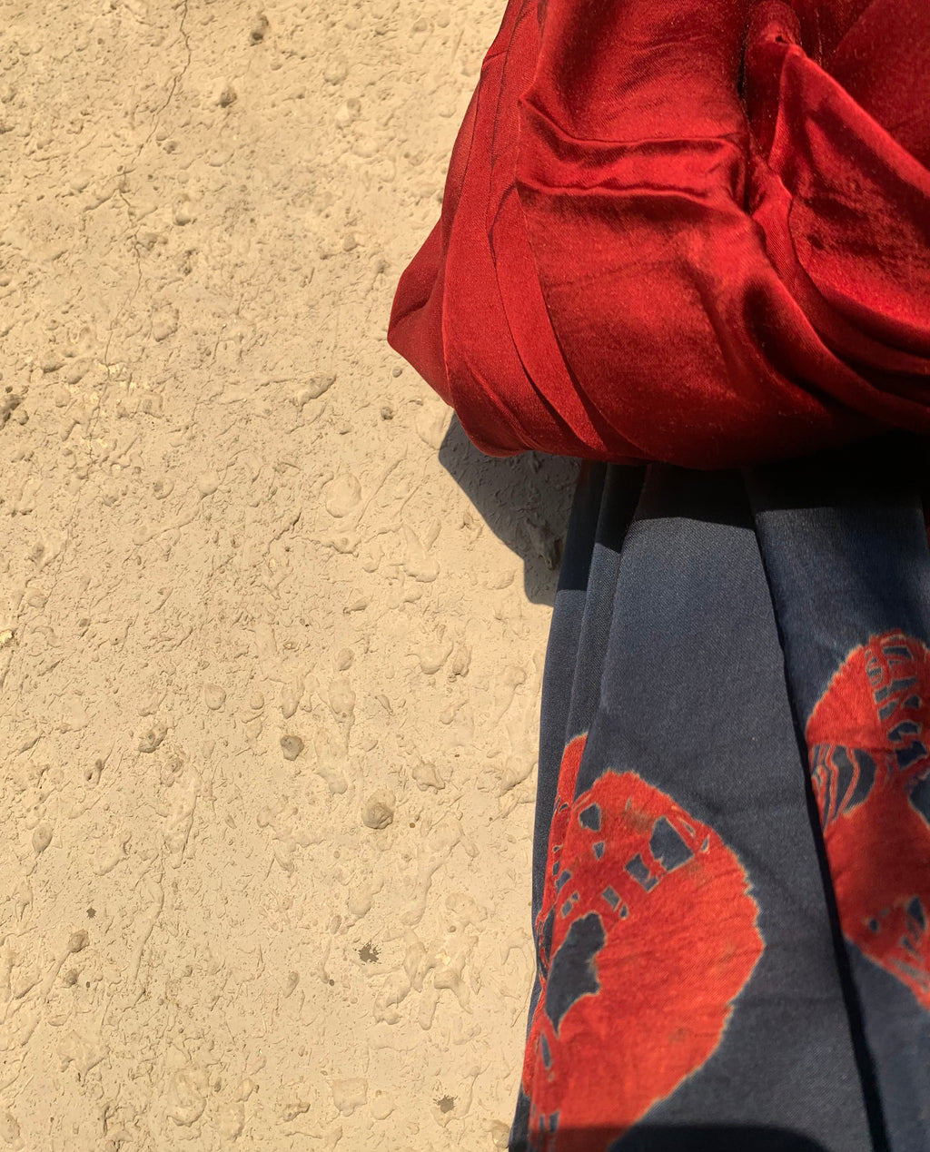 Shibori Modal Silk Stole