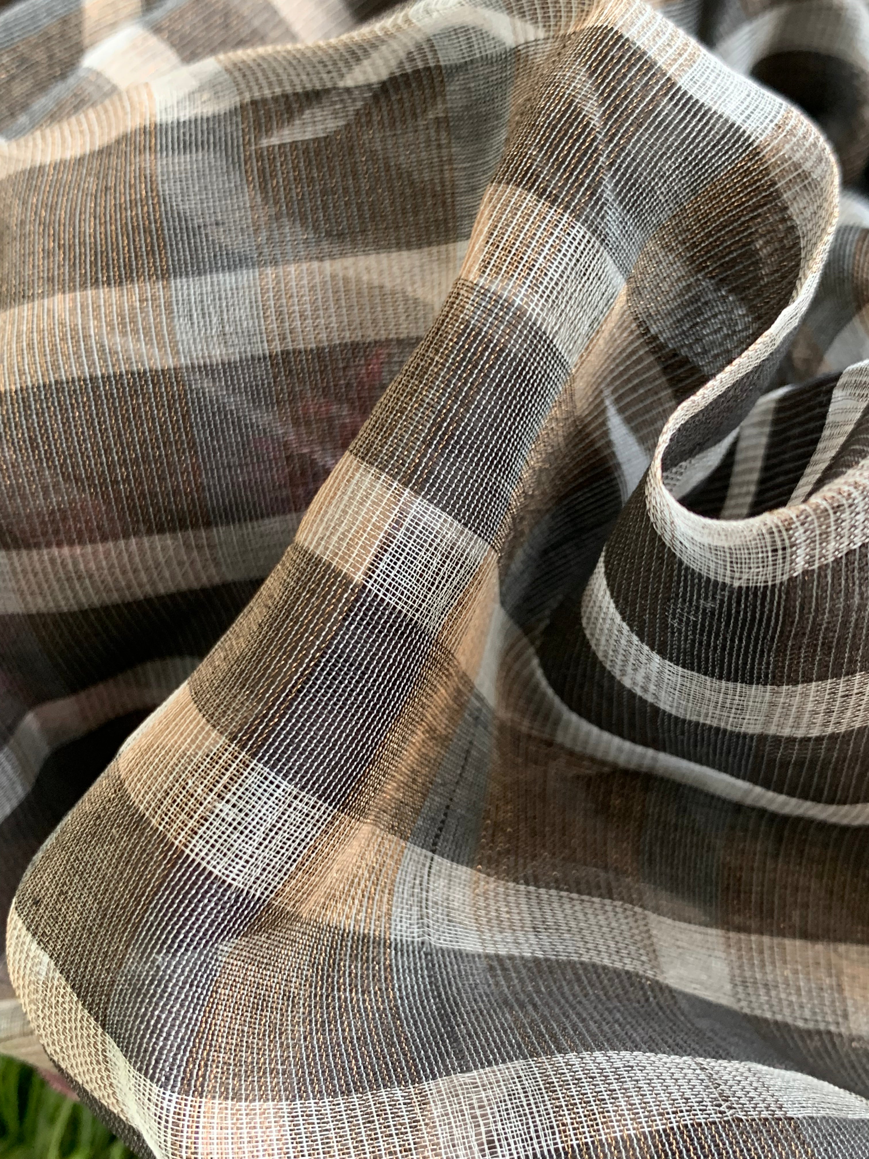 Handwoven Maheshwari Kurta dupatta set