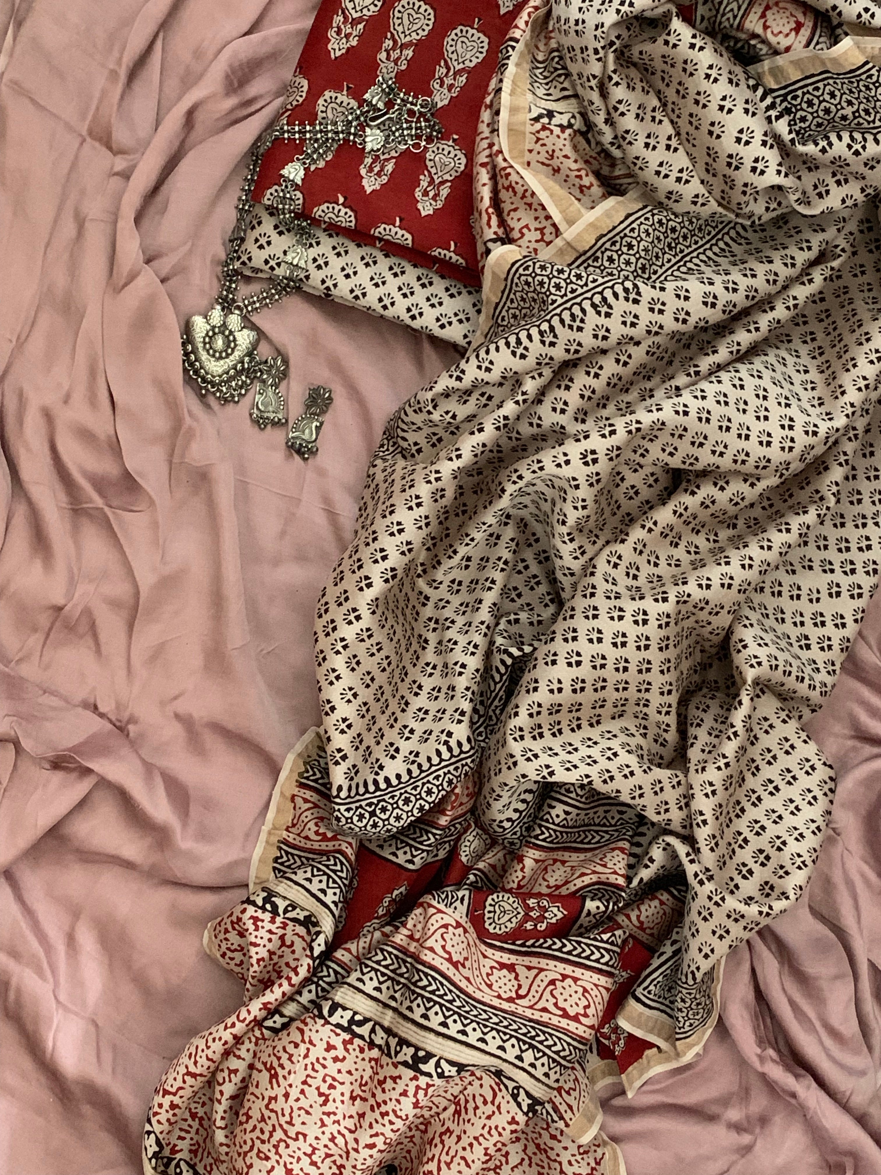 Chanderi Bagh Suit