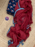 Handblock Cotton Kota Suit