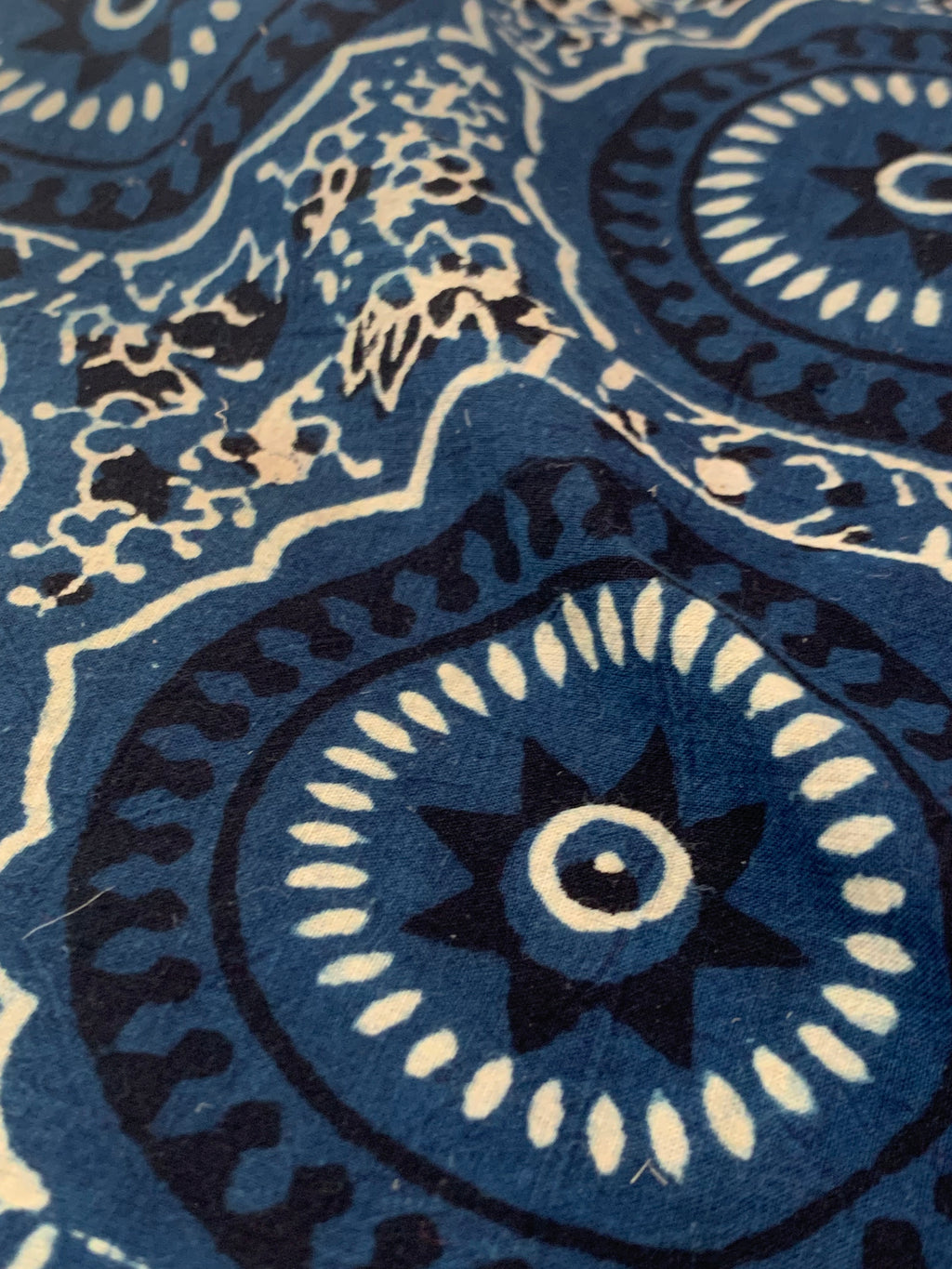 Handblock Printed Natural Dyes Ajrakh Cotton Kurta