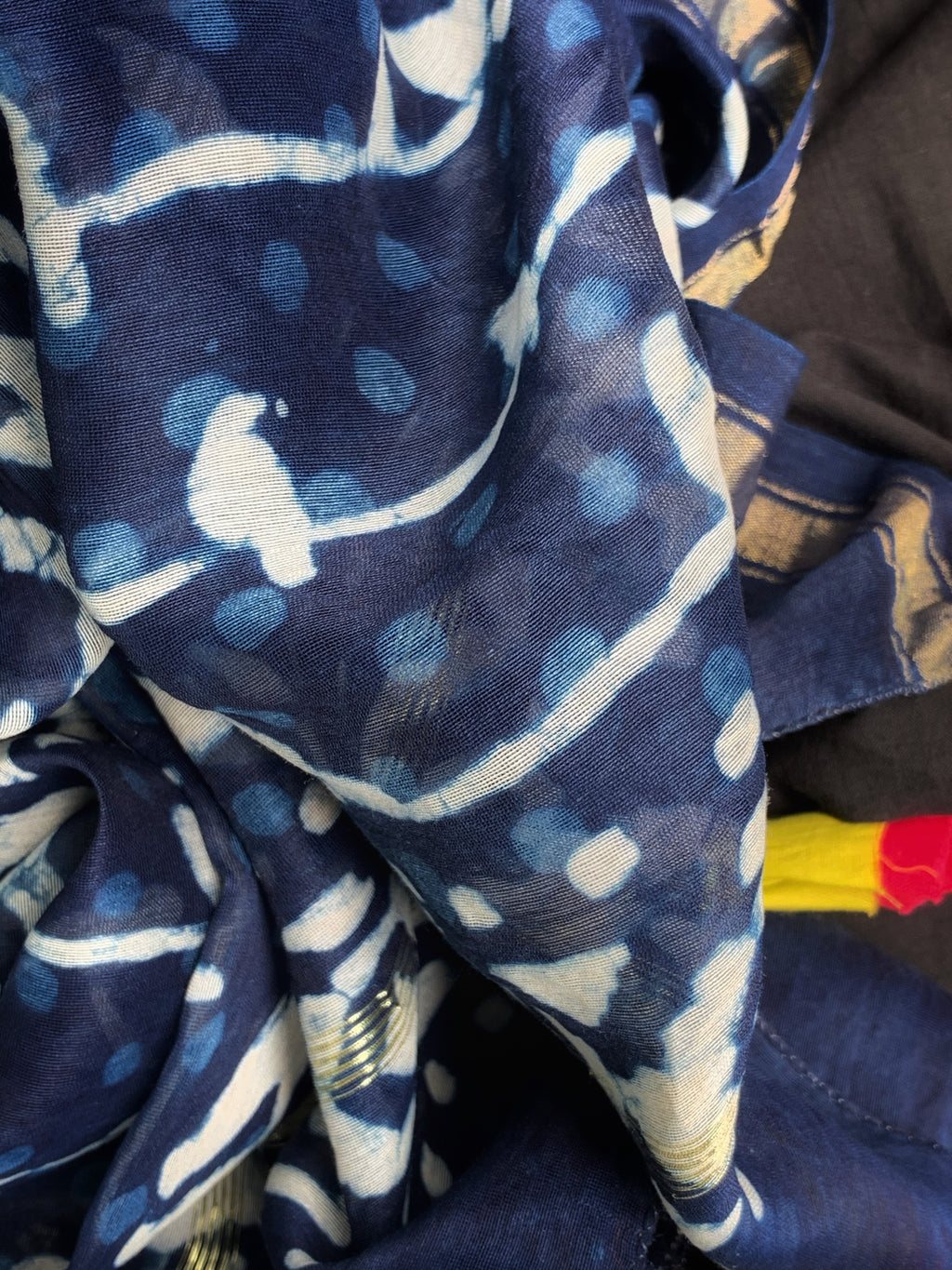 Handblock Chanderi Suit