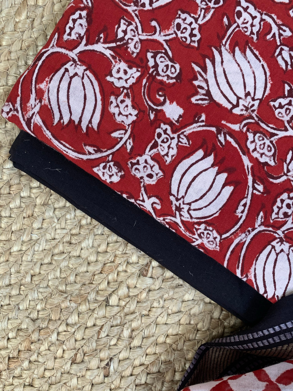 Handblock Cotton Suit