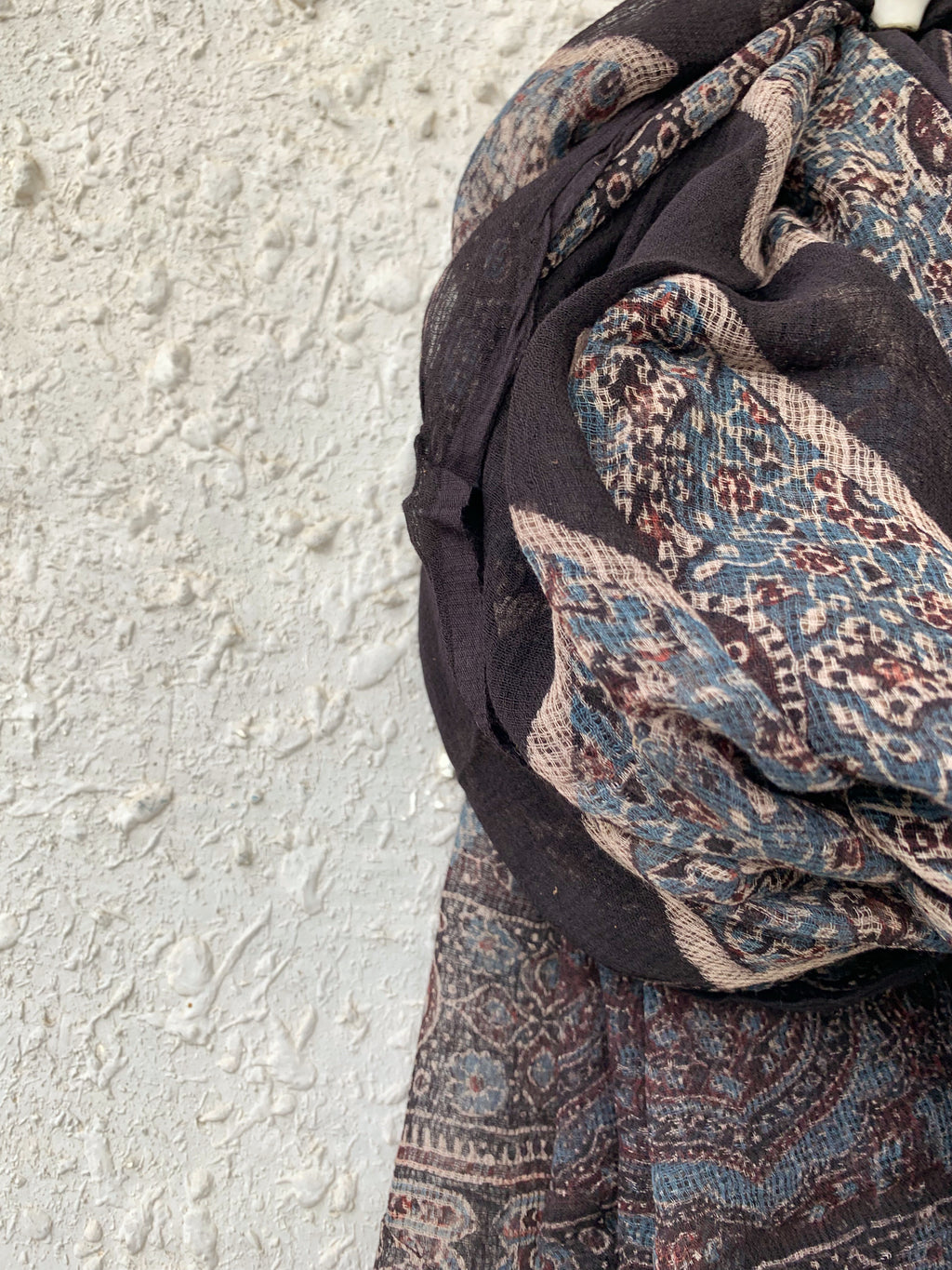 Handblock Ajrakh Kota Dupatta
