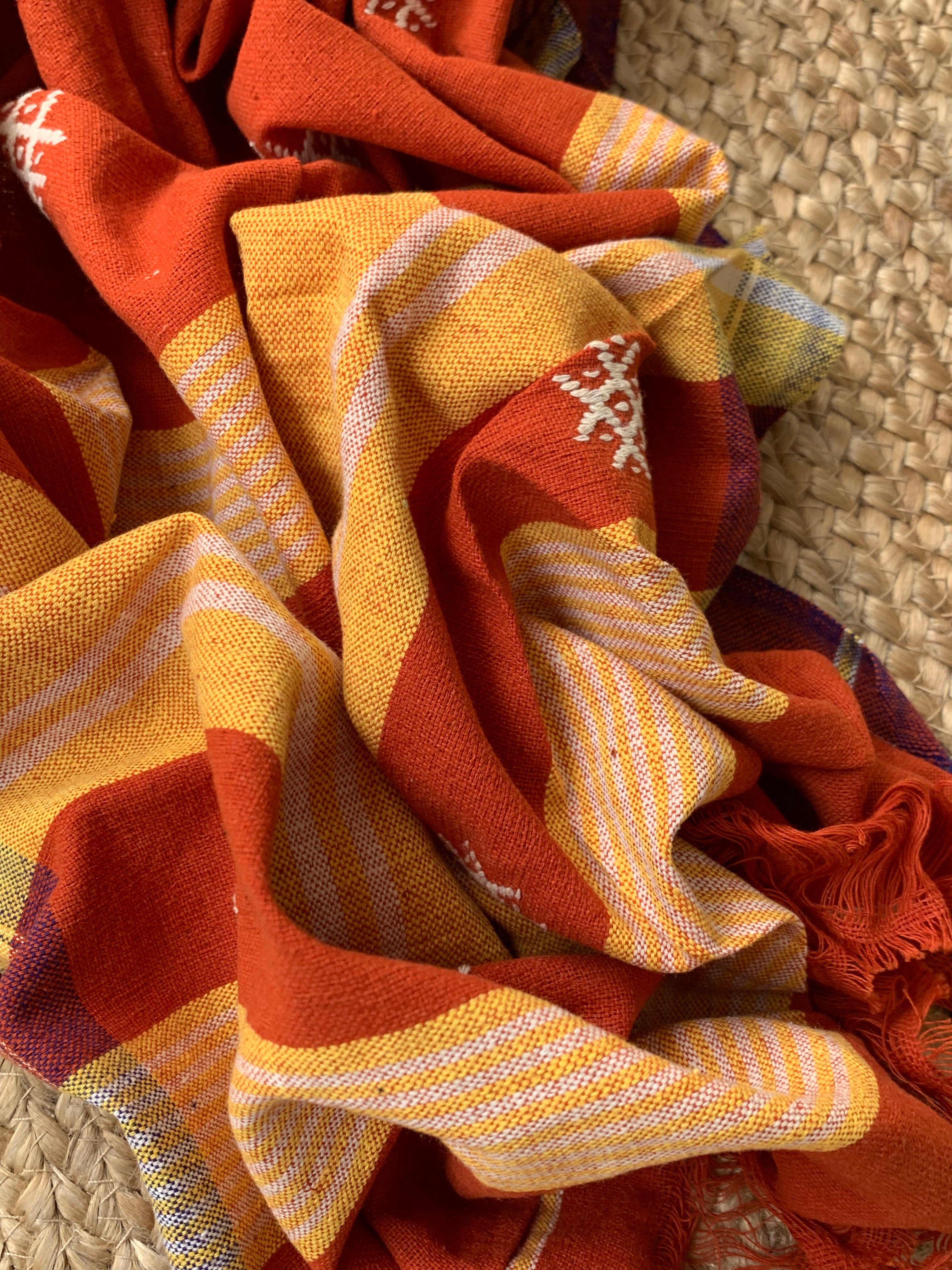 Handspun Handwoven Kotpad Kurta Dupatta Set