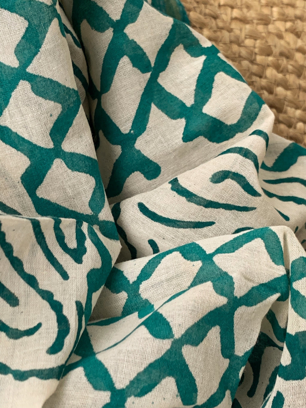 Handblock Cotton Suit