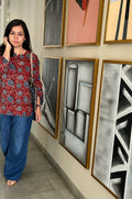 Handblock Cotton Kurta