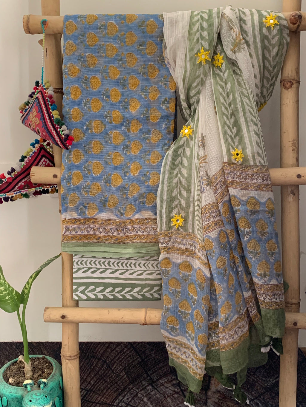 Handcrafted kota suit