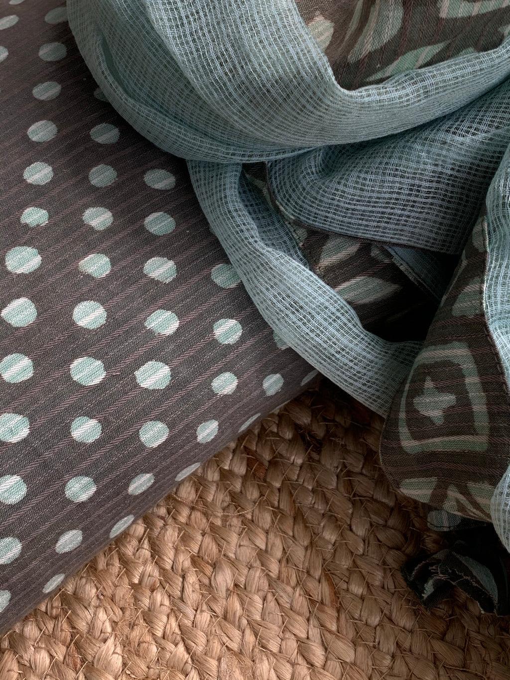 Handblock Cotton Kota Suit