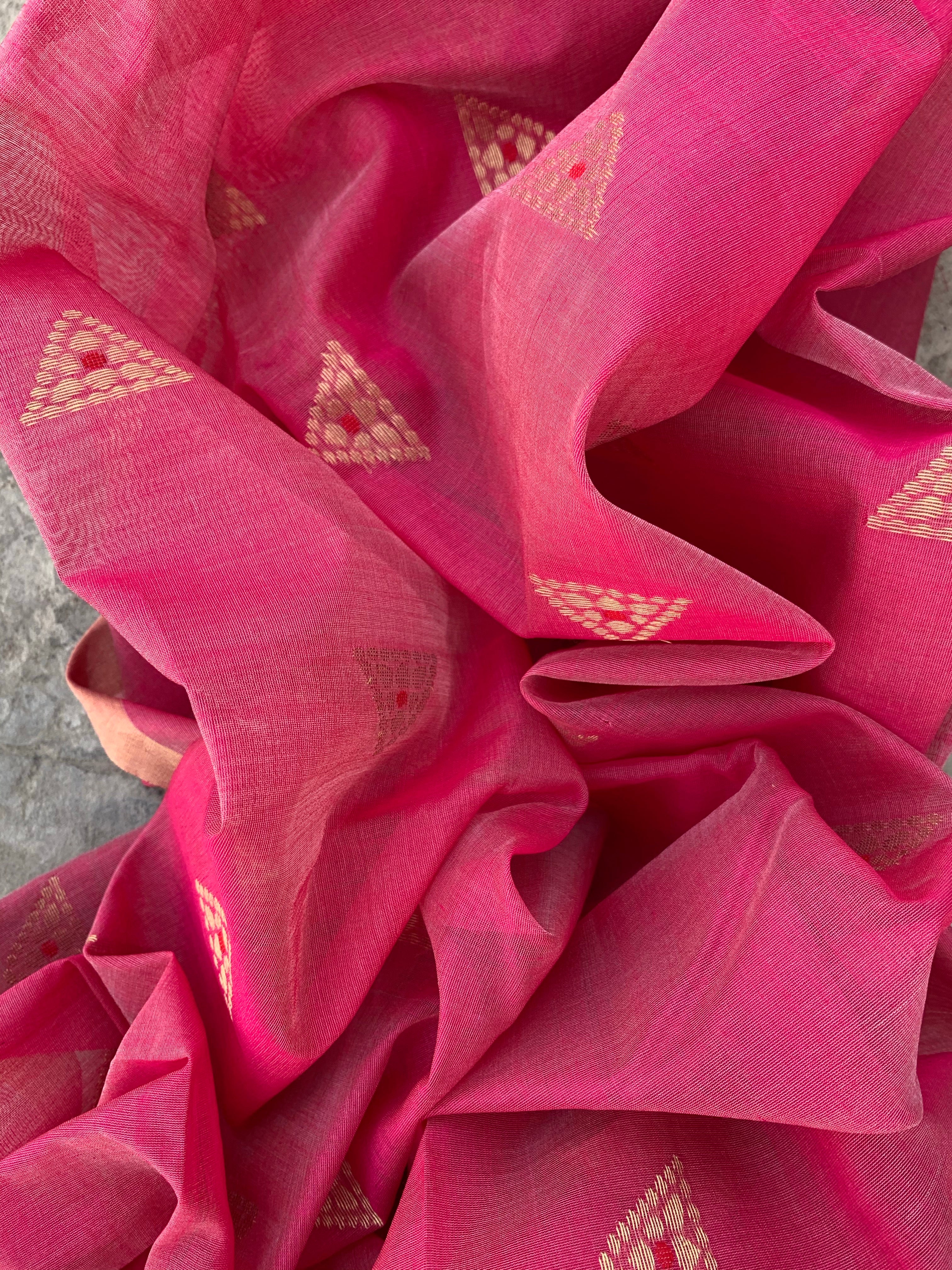 Handwoven Chanderi Kurta Dupatta Set