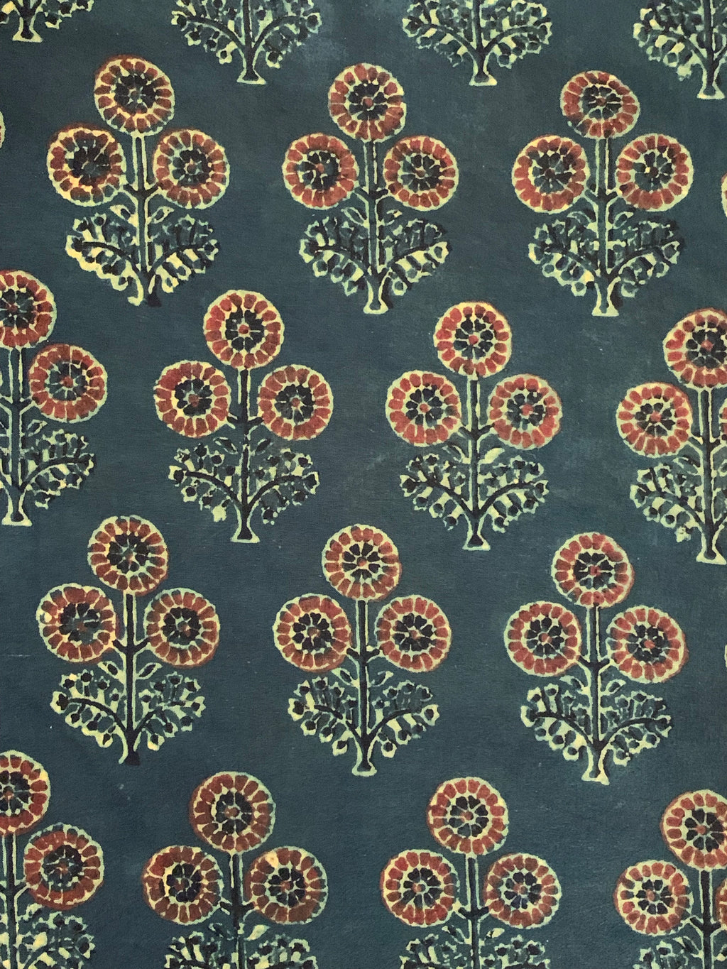 Handblock Ajrakh Cotton Kota Suit