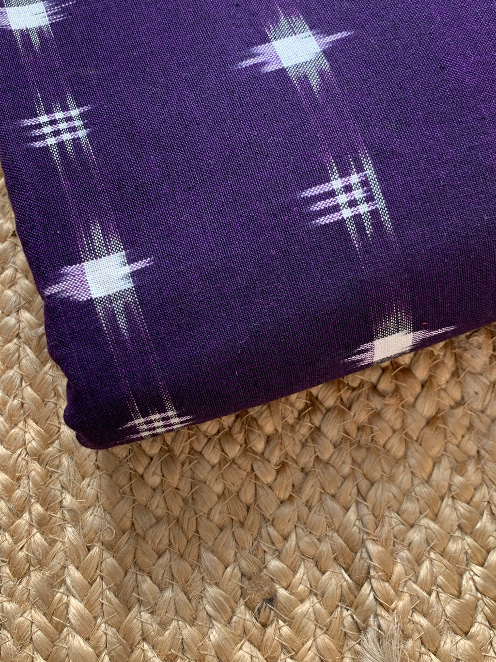 Handwoven Double Ikat Kurta  Dupatta set
