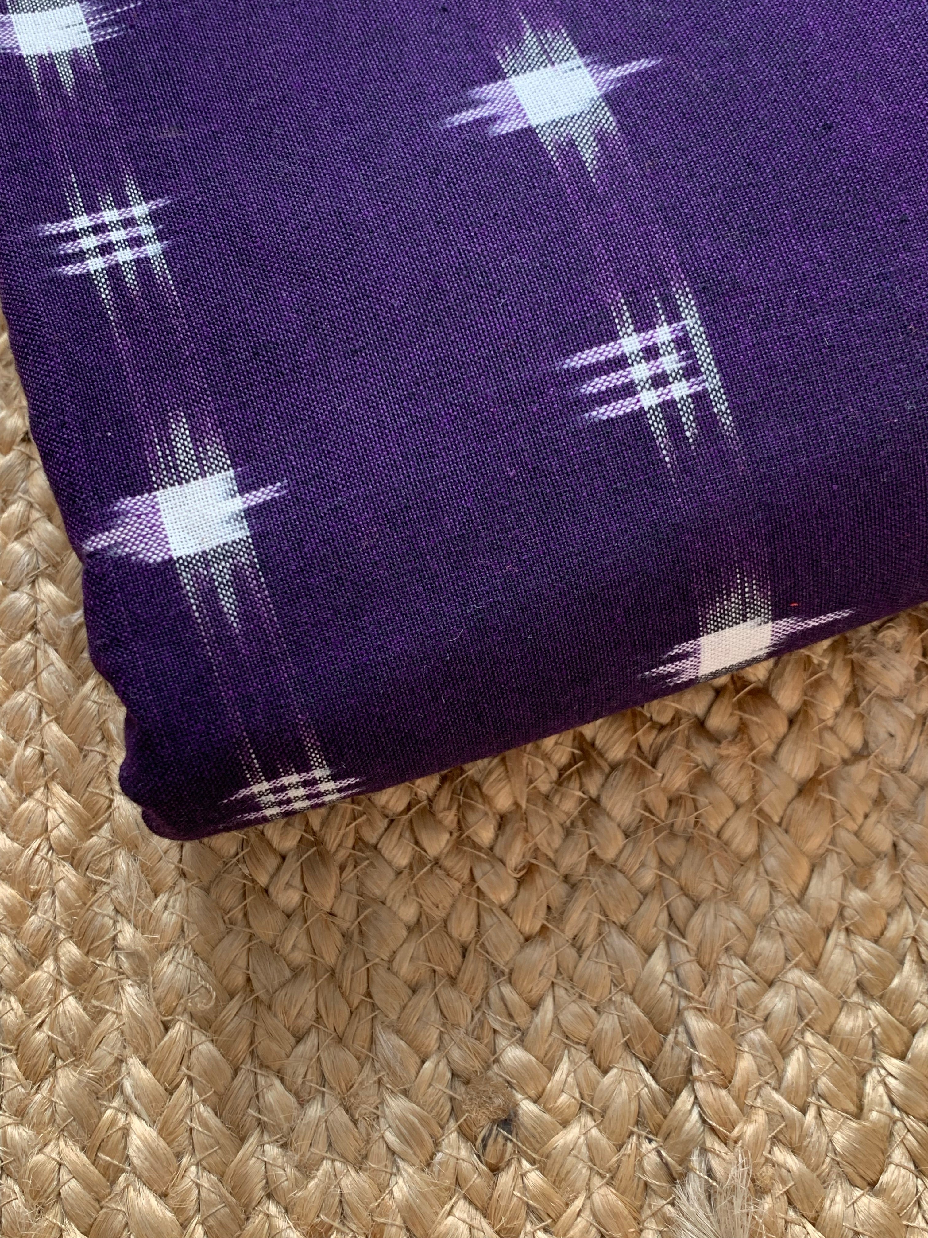 Handwoven Double Ikat Kurta  Dupatta set