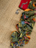 Handwoven Handcrafted Kalamkari Kurta Dupatta Set