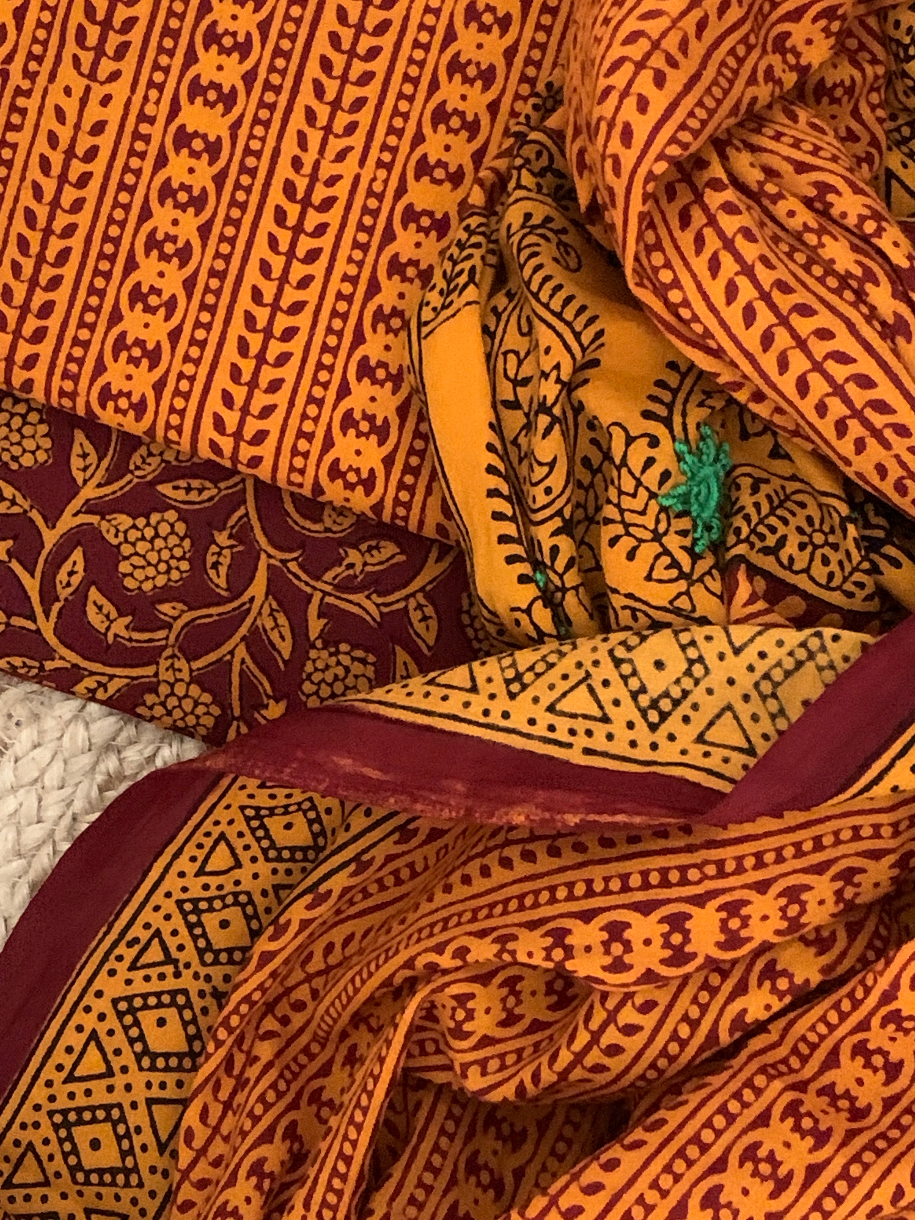 Natural Dyed Bagh Block Print Cotton Suit