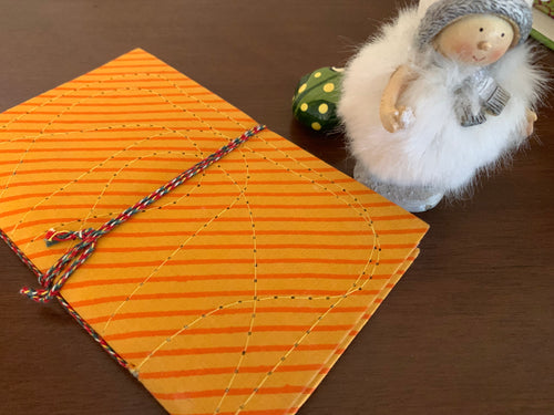 Block Print Fabric Cover Diary