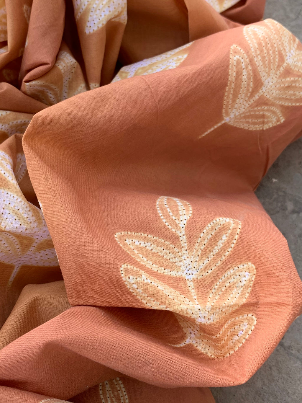 Handcrafted Shibori Kurta Dupatta Set