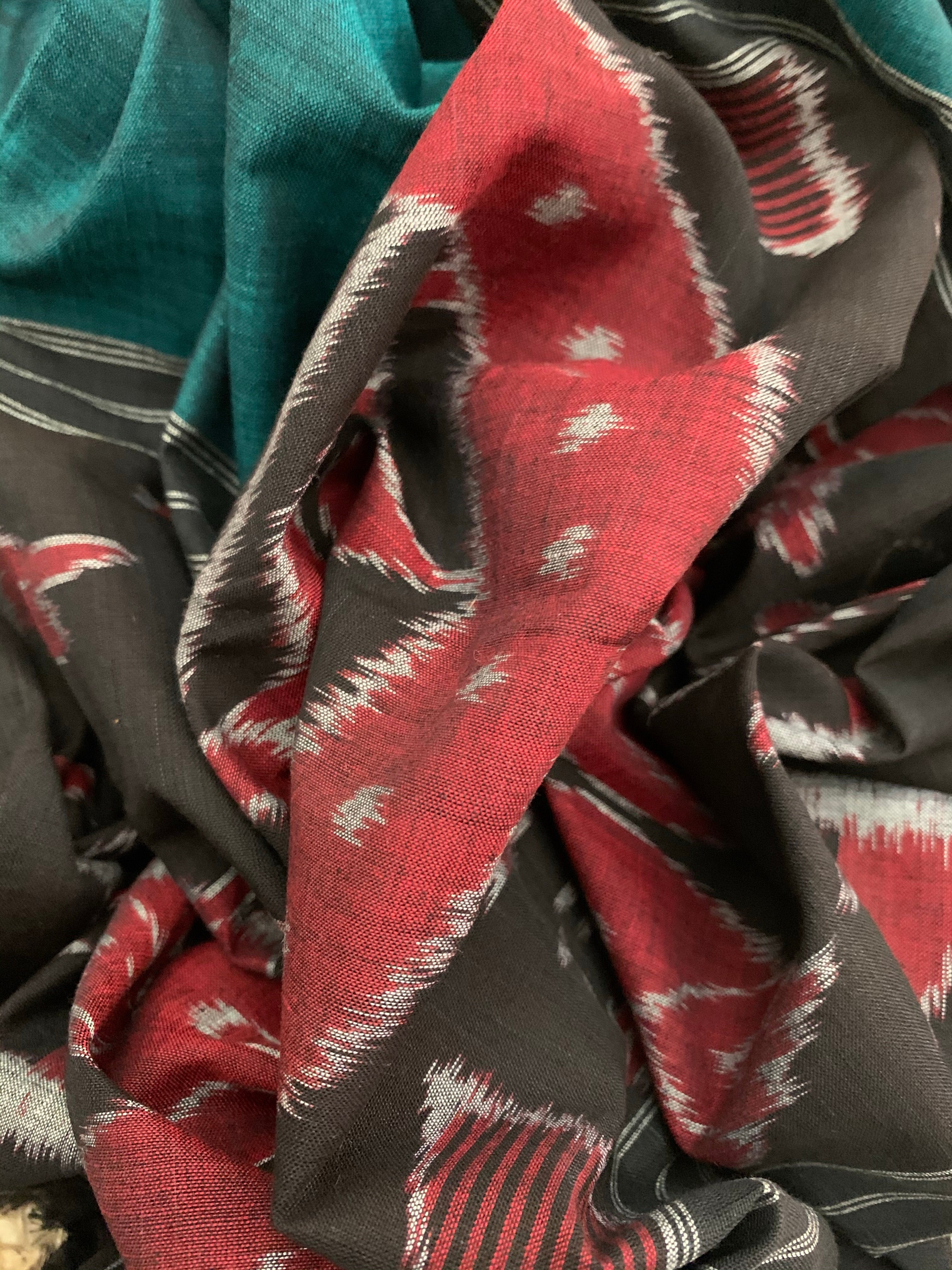 Handwoven Nuapatna Kurta Dupatta Set