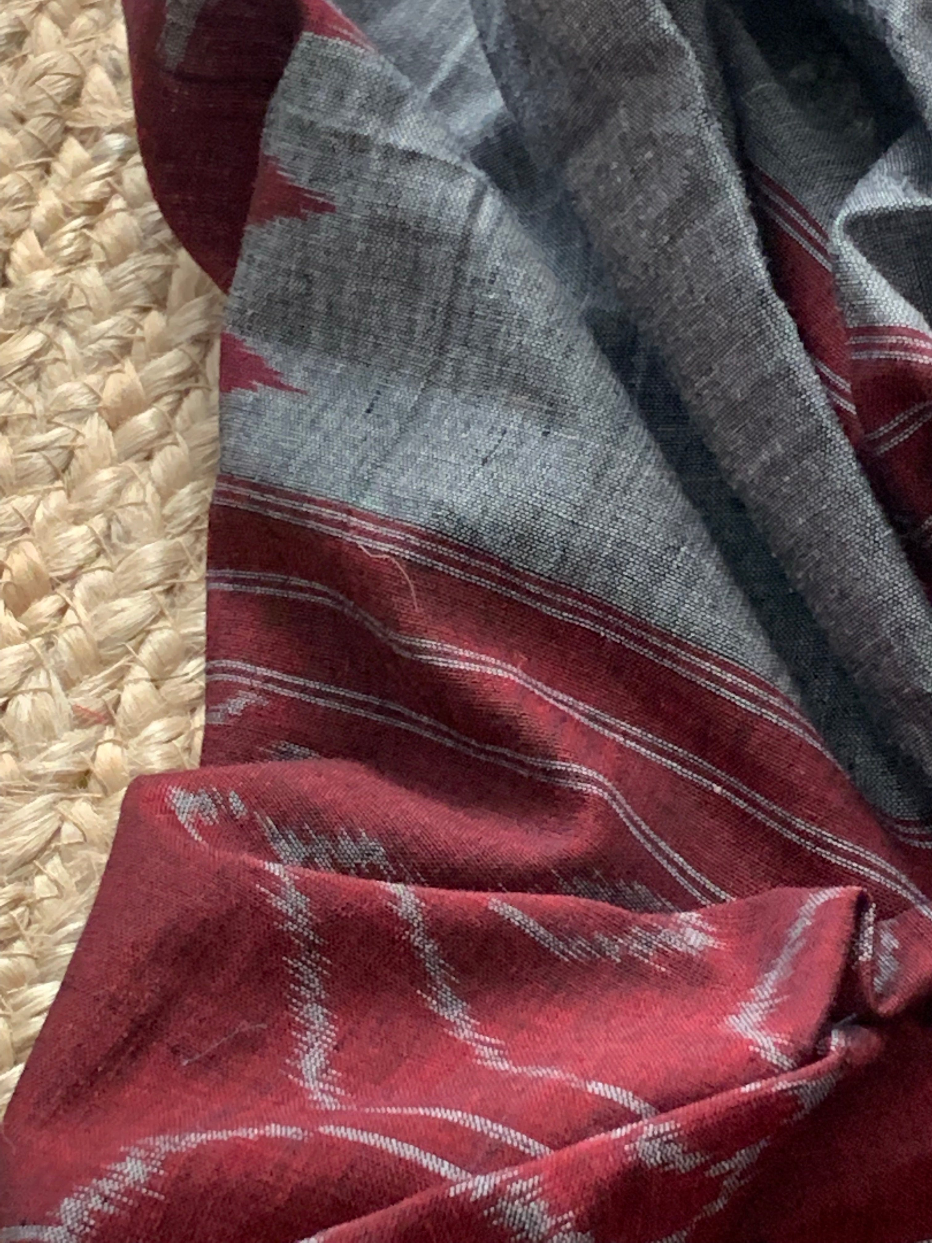 Handwoven Nuapatna Kurta Dupatta Set