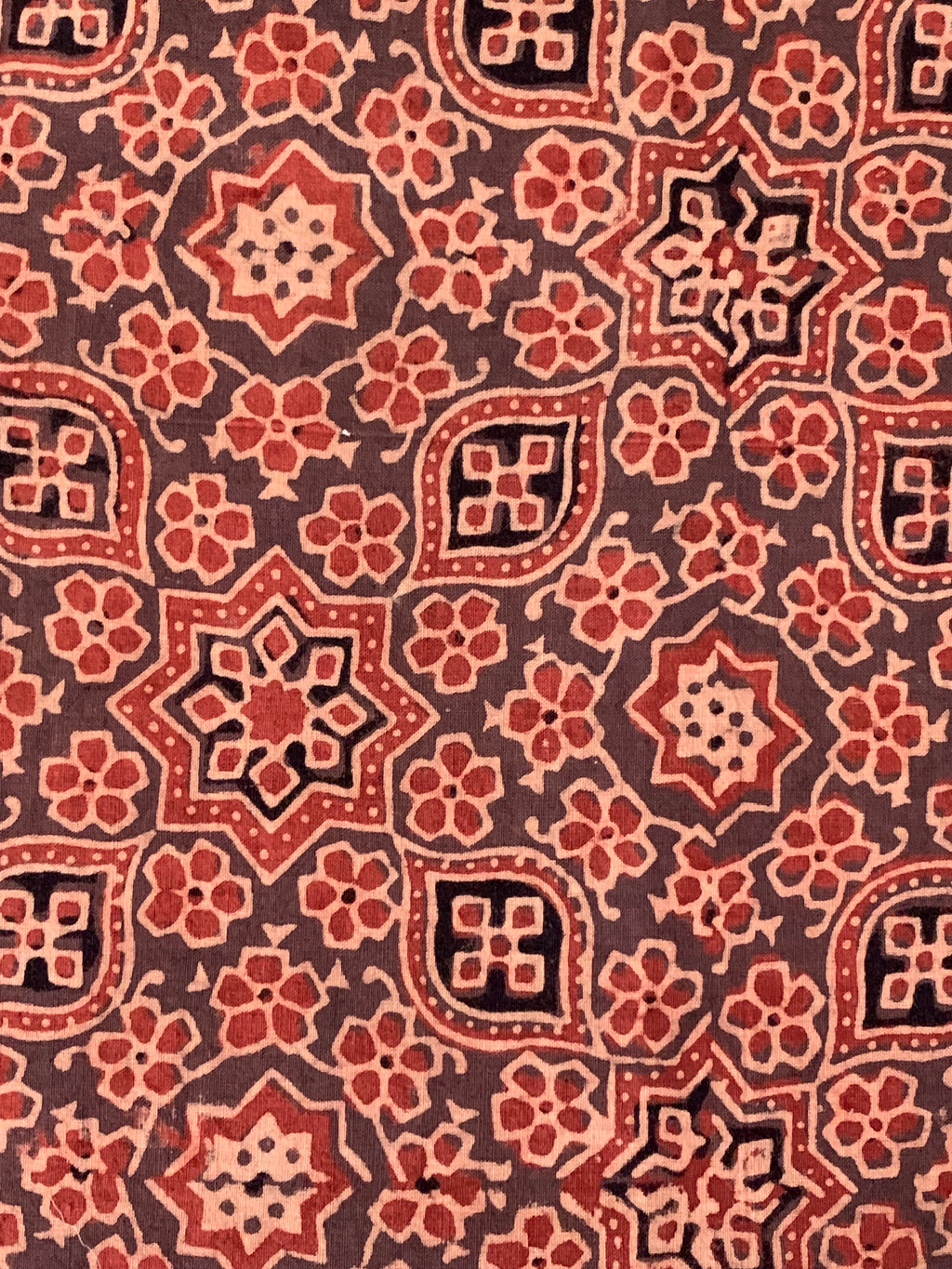 Handblock Ajrakh Kota Suit