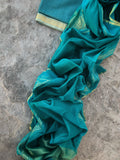 Handwoven Maheshwari Kurta dupatta set