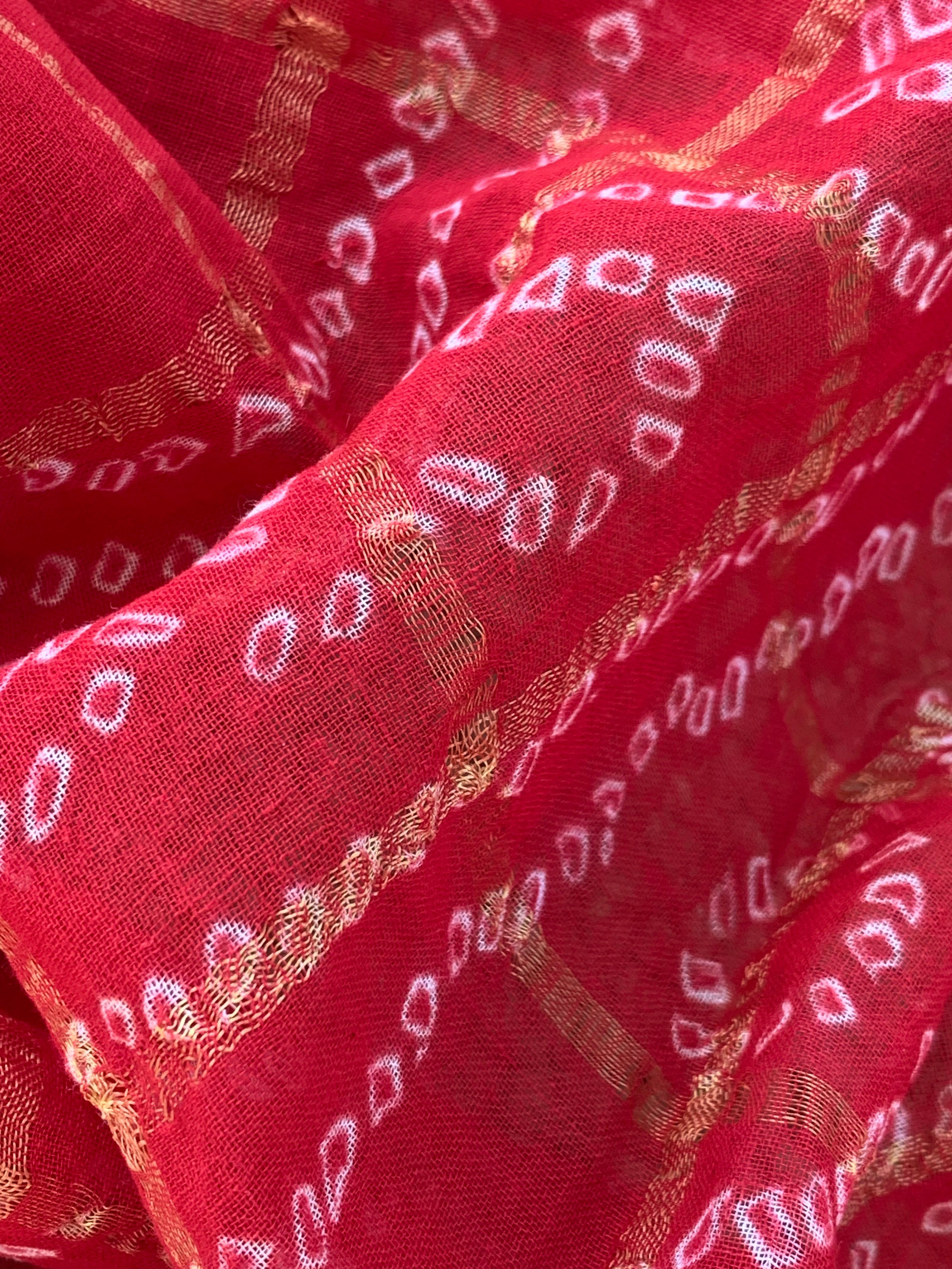 Handdone Bandhani Suit