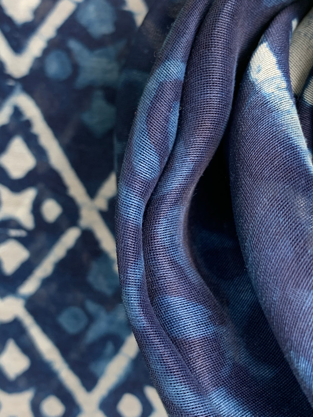 Handblock Chanderi Suit