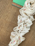 Handwoven Chikankari Maheshwari Kurta dupatta set