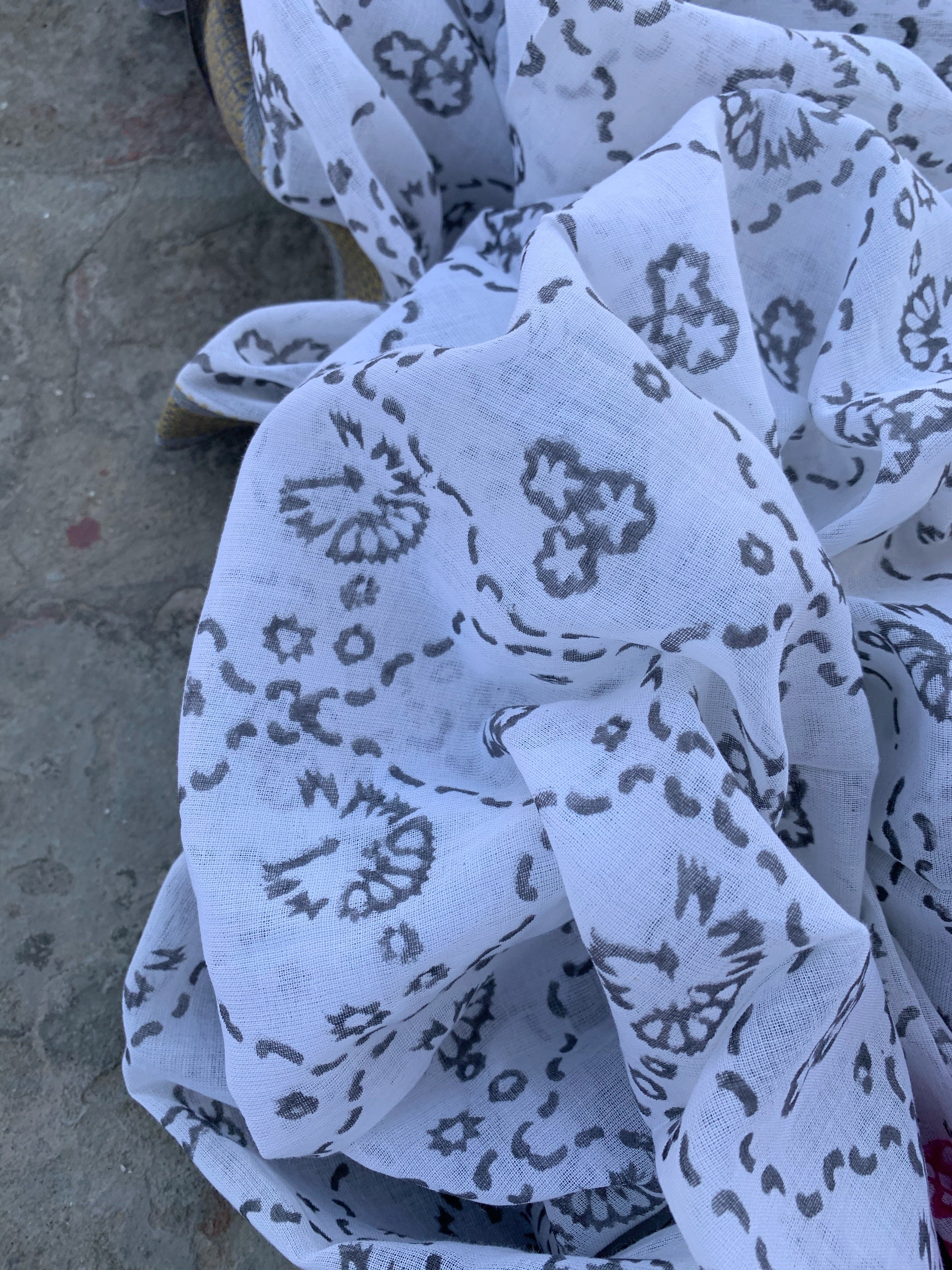 Handblock Cotton Suit