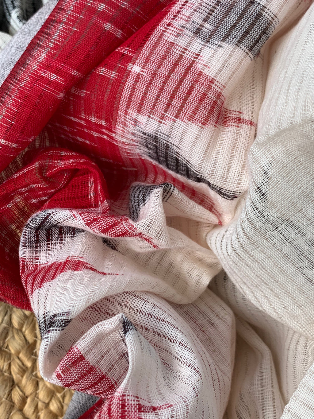 Ikat Weaving Kurta Dupatta Set