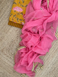 Handblock Cotton Kota Suit