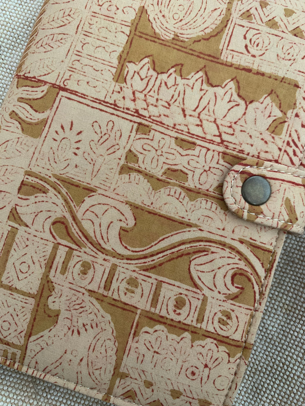 Hand Block Print Planner Note Book