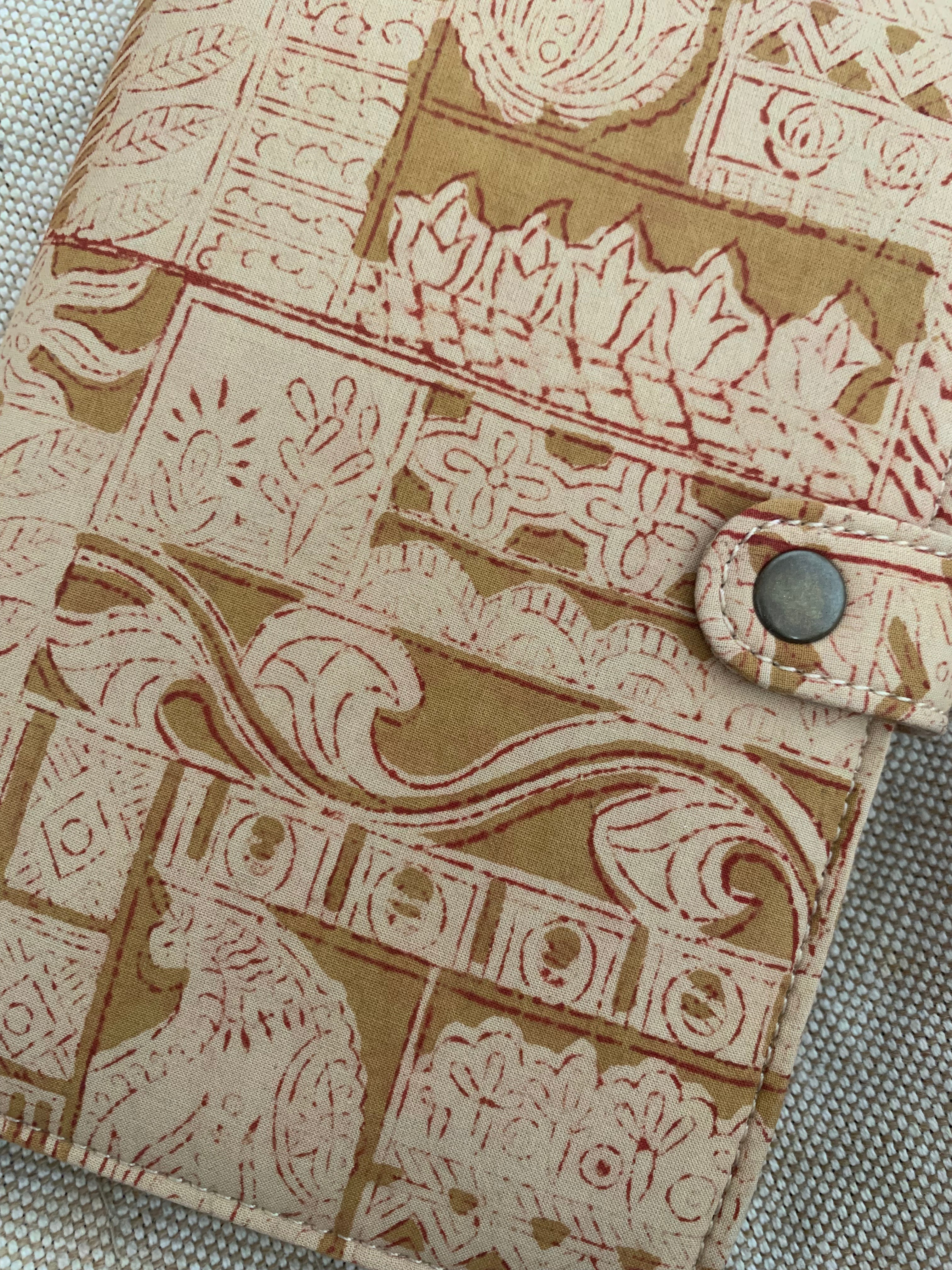 Hand Block Print Planner Note Book
