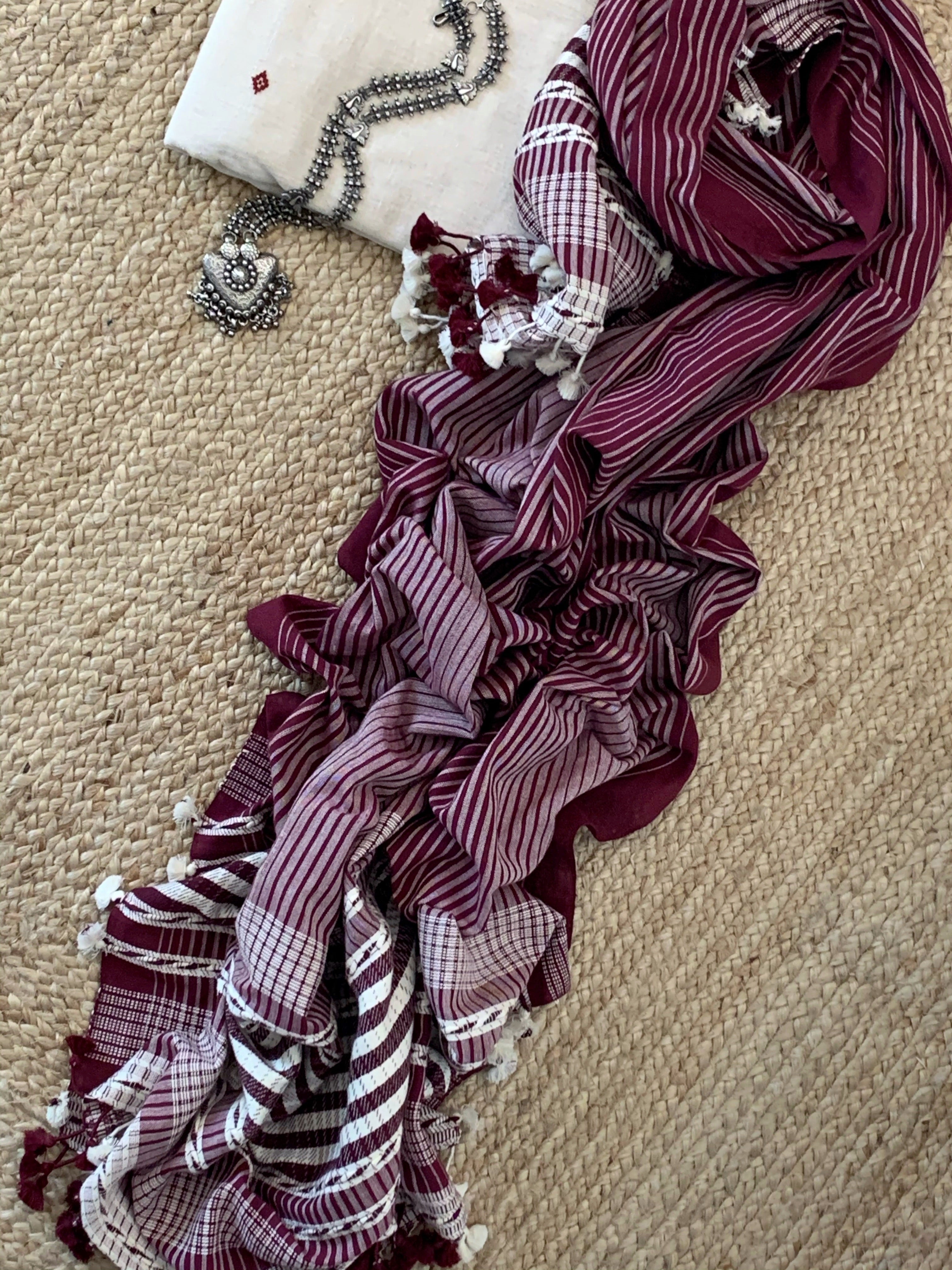 Handwoven Kurta Dupatta Set