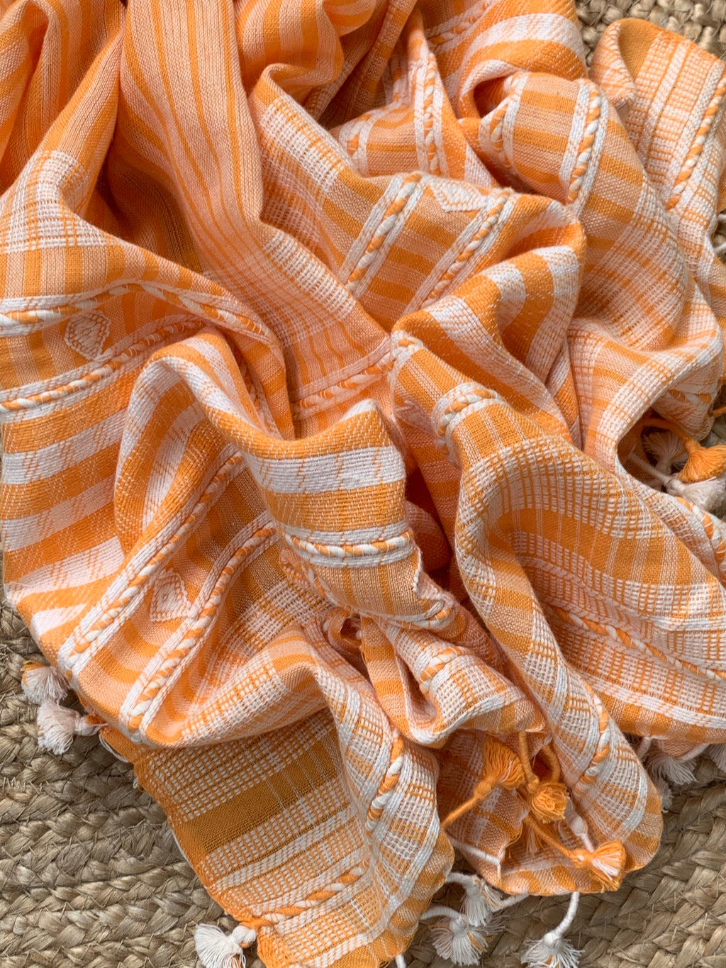 Handwoven Bhujodi Kurta Dupatta Set