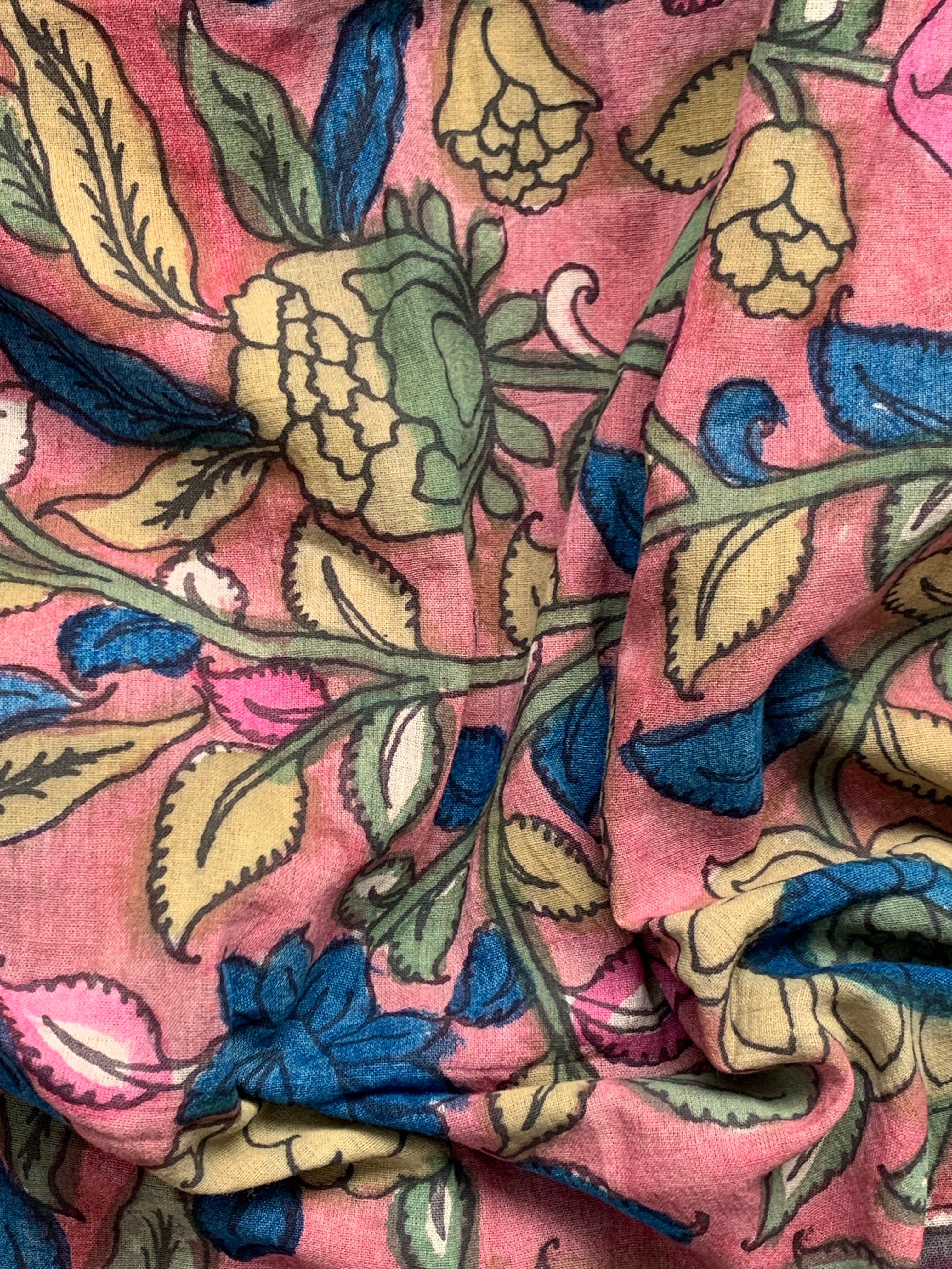 Handcrafted Kalamkari Kurta Dupatta Set