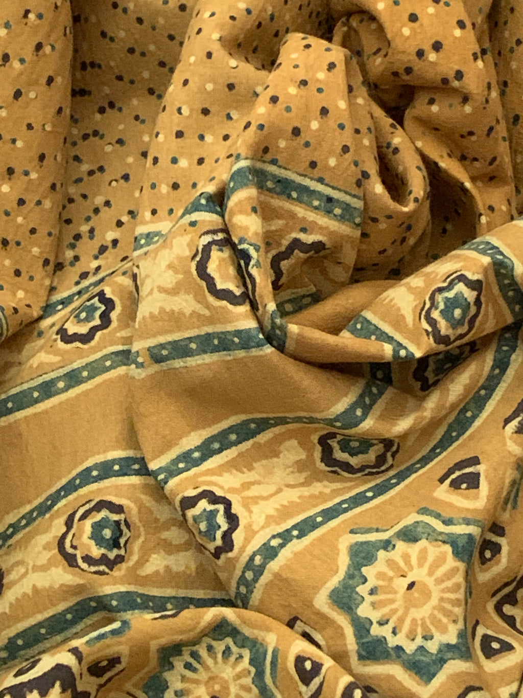 Handblock Ajrakh Suit