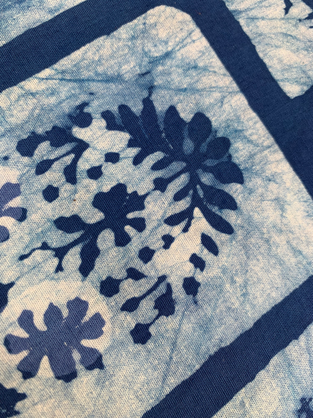 Handblock Batik Cotton Chanderi Suit