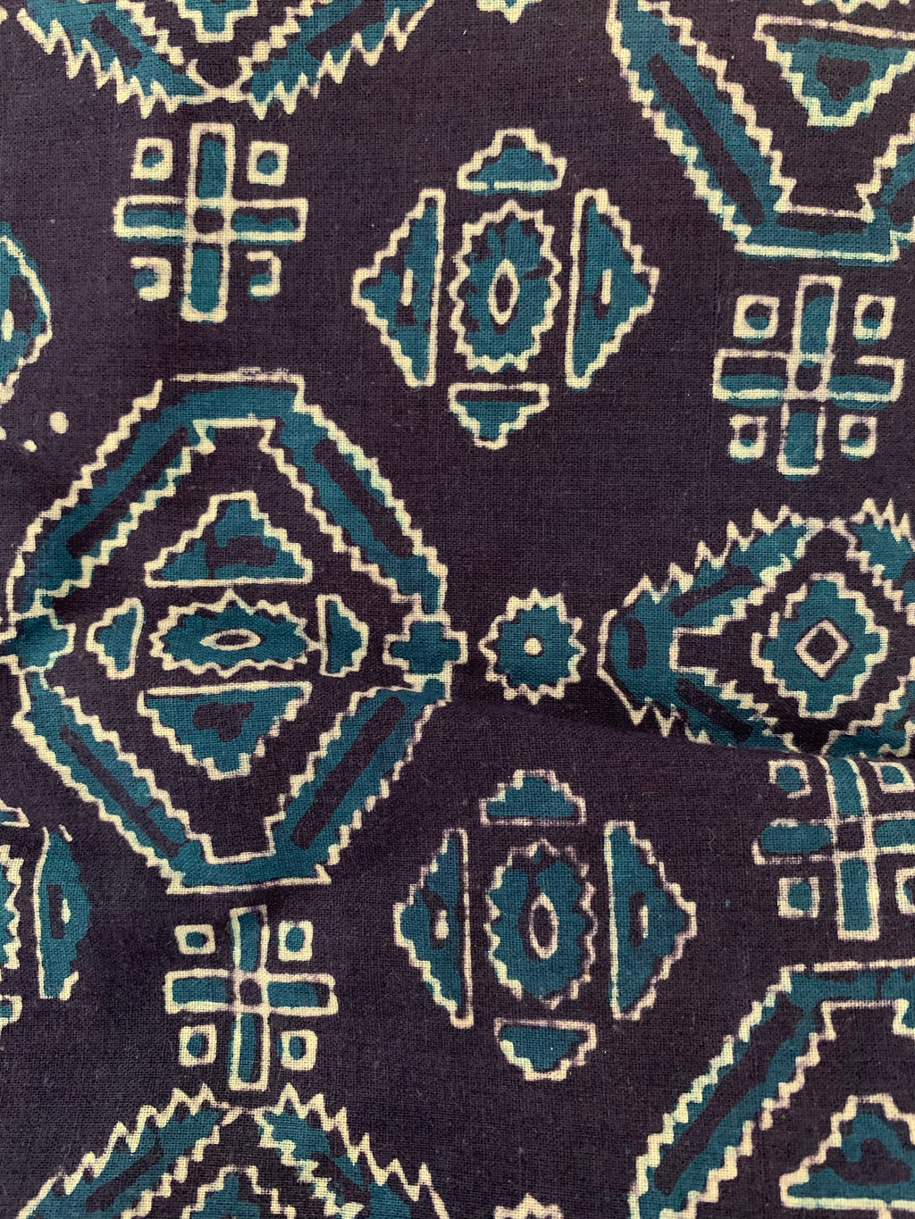 Hand Block Printed Cotton Kurta Bottom Set