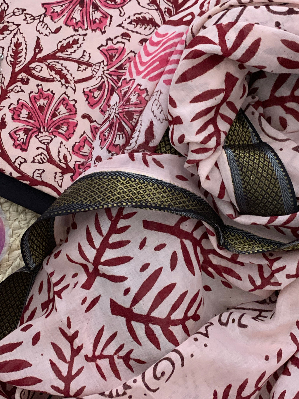 Handblock Cotton Suit