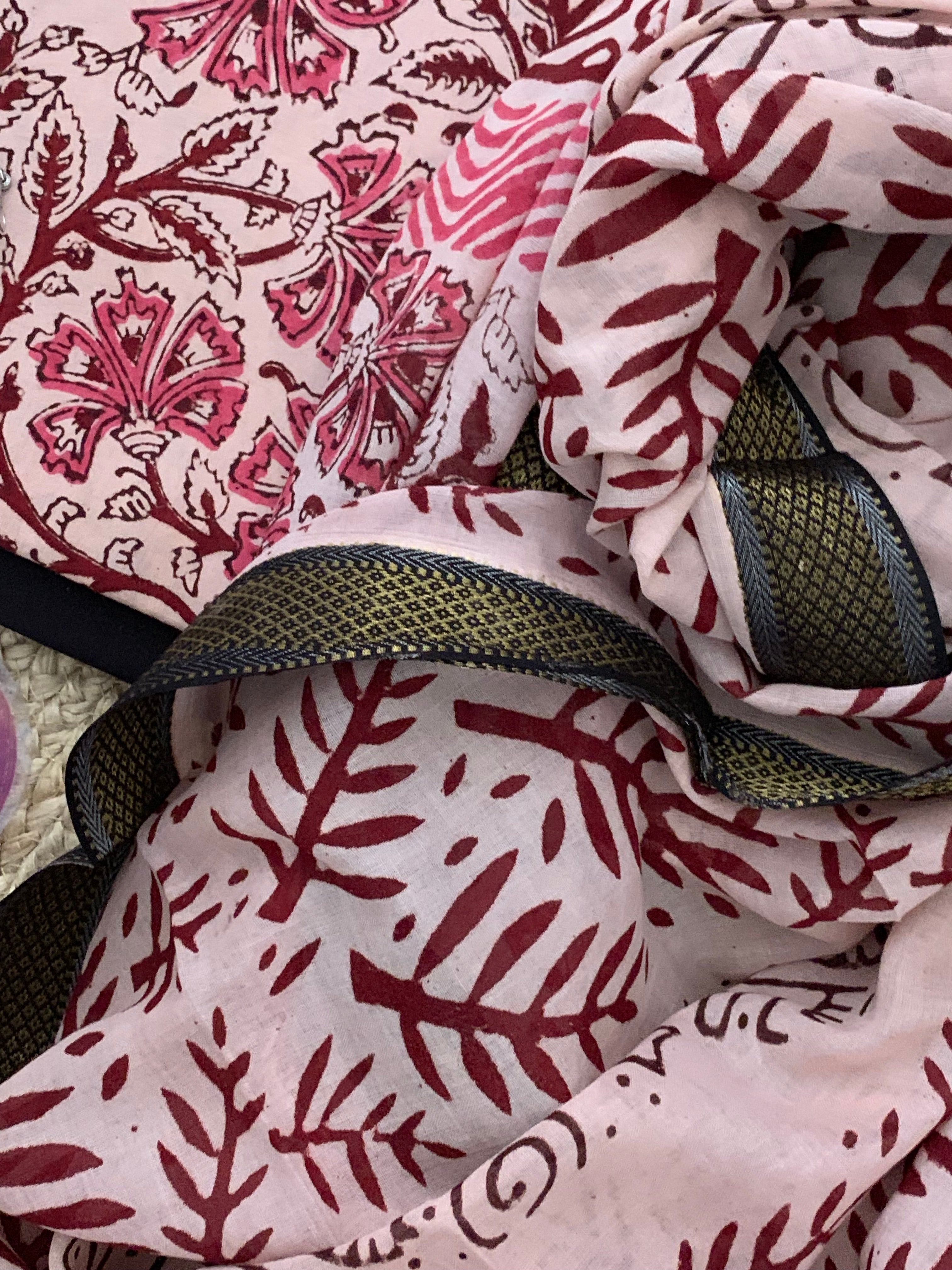 Handblock Cotton Suit