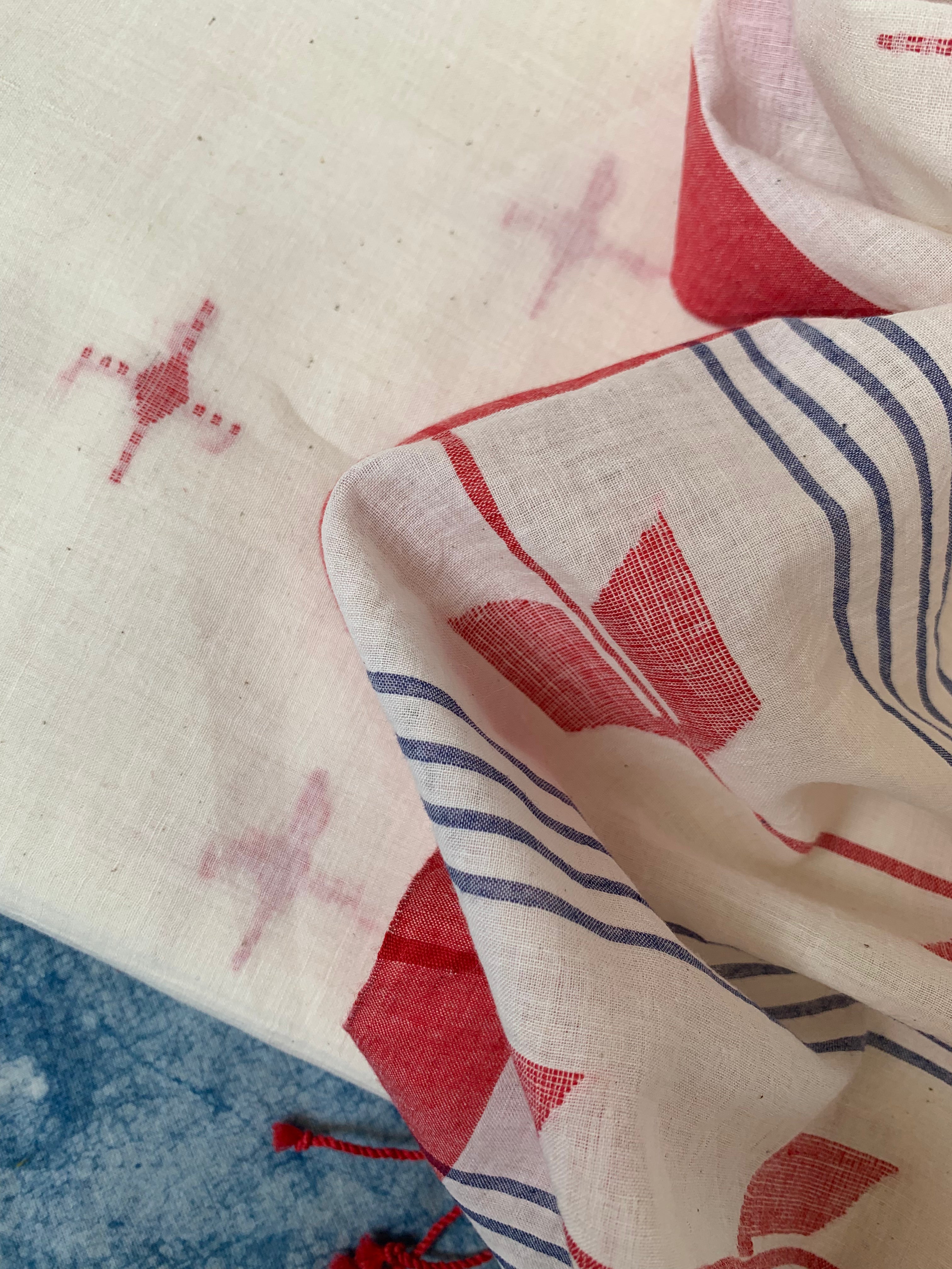 Bano - Handwoven Bengal Jamdani Kurta Dupatta set