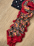 Handwoven Double Ikat Kurta Dupatta Set
